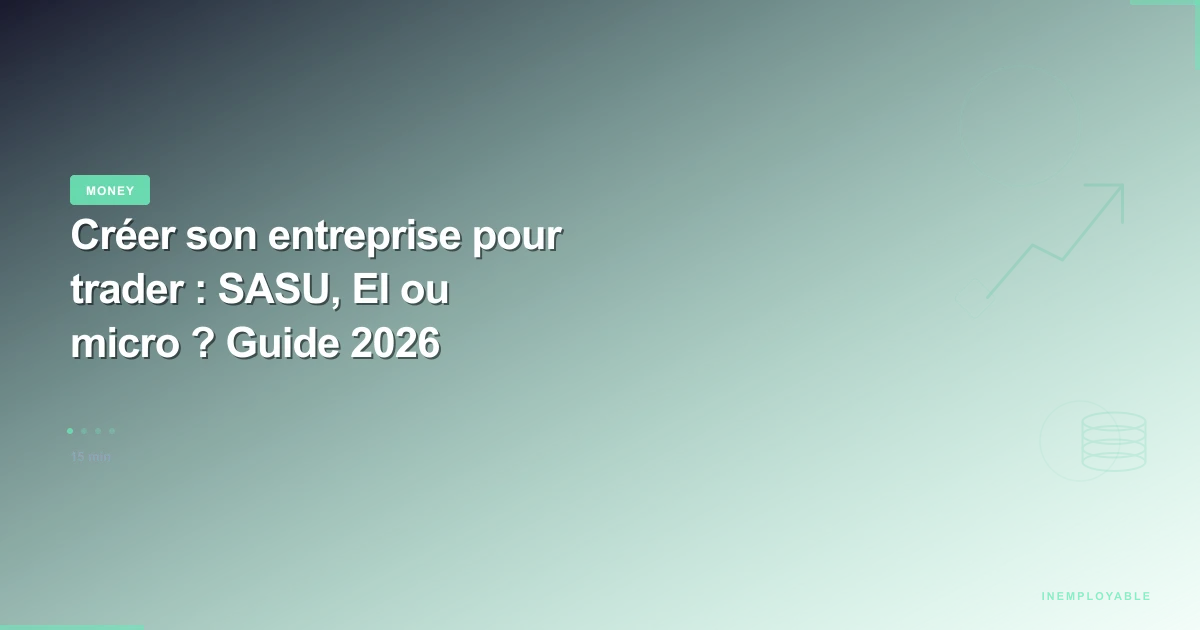 Documents création entreprise trading avec calculatrice