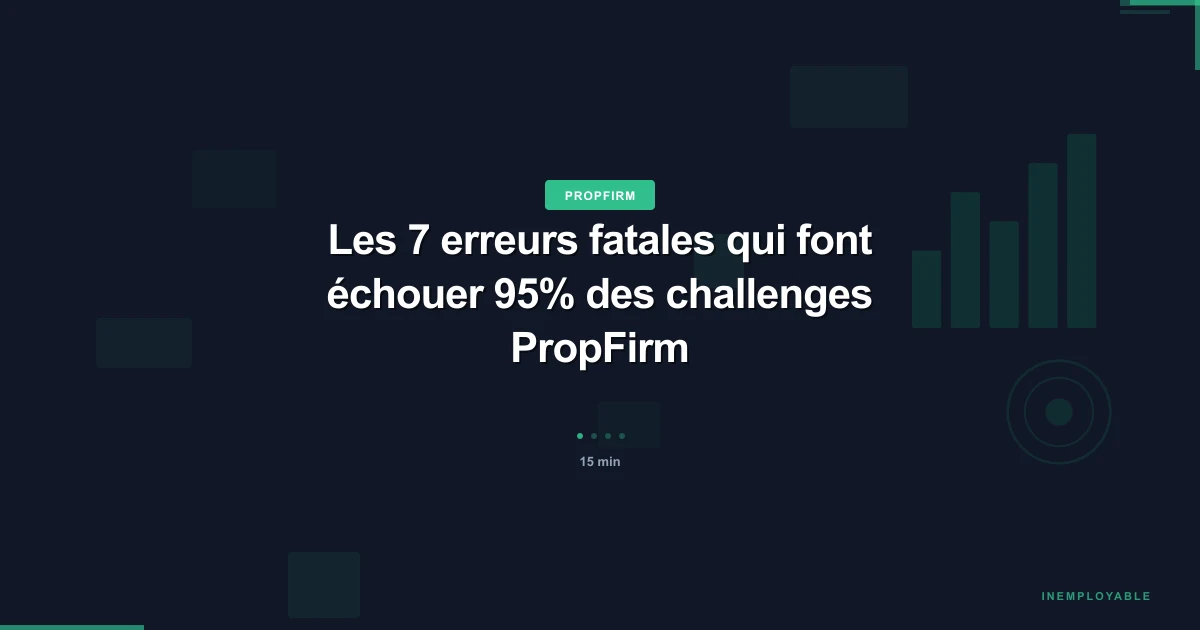 Trader frustré avec liste des erreurs à éviter