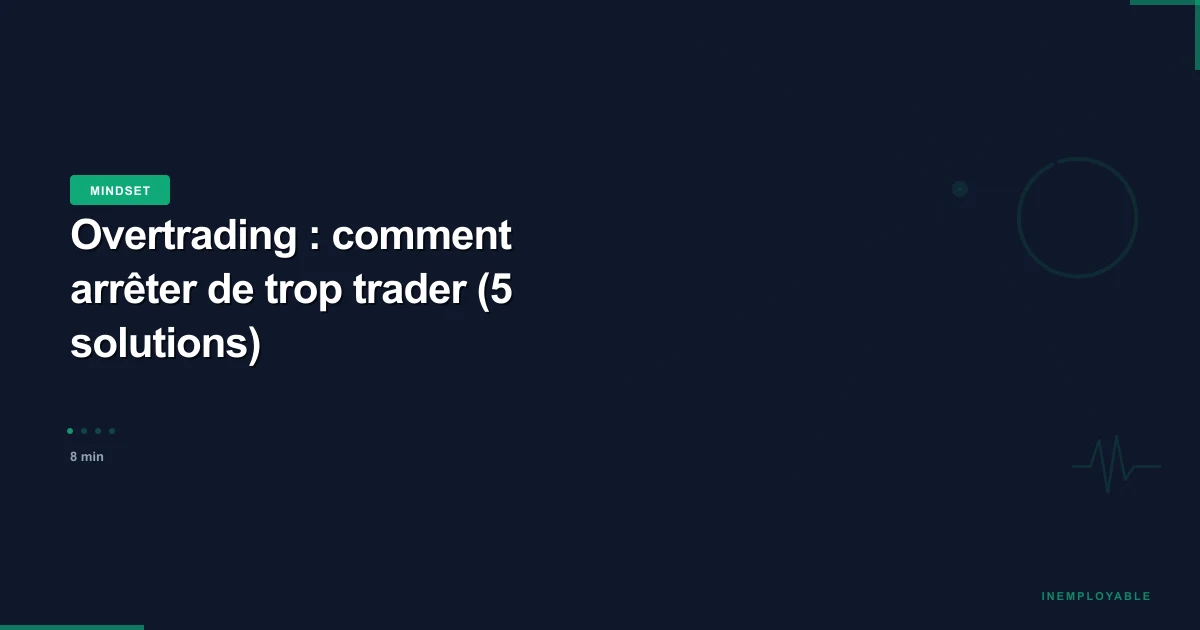 Trader qui limite ses trades avec compteur